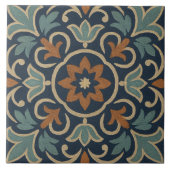 Granada Petals – Moorish Blossom Tile Design タイル (正面)