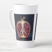 Granatapfel – Wertvolle Frucht für Gesundheit カフェラテマグ (左アングル)