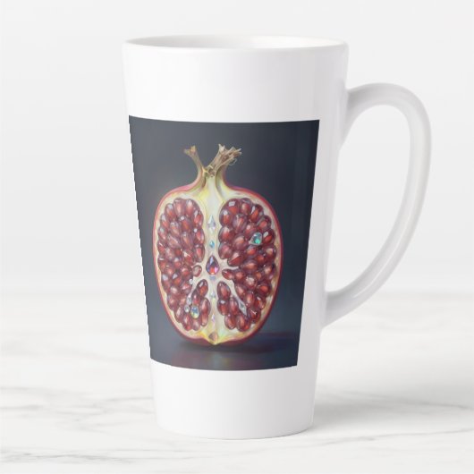Granatapfel – Wertvolle Frucht für Gesundheit カフェラテマグ (右)