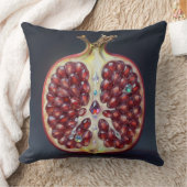 Granatapfel – Wertvolle Frucht für Gesundheit  クッション (ブランケット)