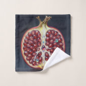 Granatapfel – Wertvolle Frucht für Gesundheit バスタオルセット (ウォッシュタオル)
