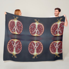 Granatapfel – Wertvolle Frucht für Gesundheit  フリースブランケット