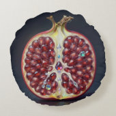 Granatapfel – Wertvolle Frucht für Gesundheit ラウンドクッション (裏面)