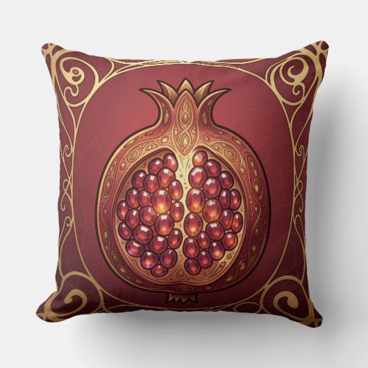 Granatapfel – Wertvolle Frucht für Gesundheit´10 クッション (正面)