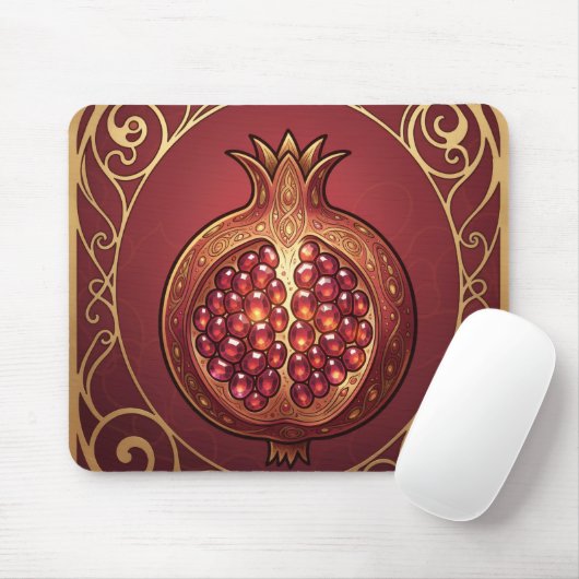 Granatapfel – Wertvolle Frucht für Gesundheit´10 マウスパッド (マウス)