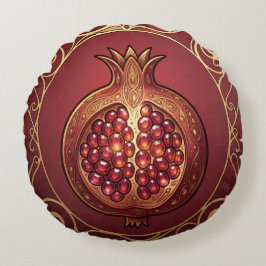 Granatapfel – Wertvolle Frucht für Gesundheit´10 ラウンドクッション