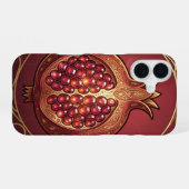 Granatapfel – Wertvolle Frucht für Gesundheit´10 iPhone 16ケース (裏面横)