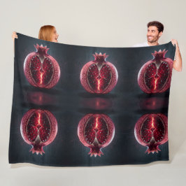 Granatapfel – Wertvolle Frucht für Gesundheit´11 フリースブランケット