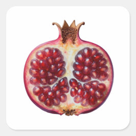 Granatapfel – Wertvolle Frucht für Gesundheit´2 スクエアシール