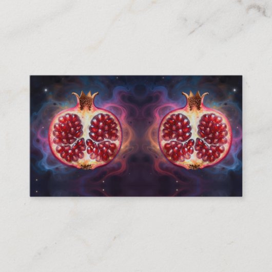 Granatapfel – Wertvolle Frucht für Gesundheit´2 名刺 (正面)