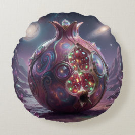 Granatapfel – Wertvolle Frucht für Gesundheit´3 ラウンドクッション