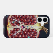 Granatapfel – Wertvolle Frucht für Gesundheit  iPhone 16ケース (裏面横)