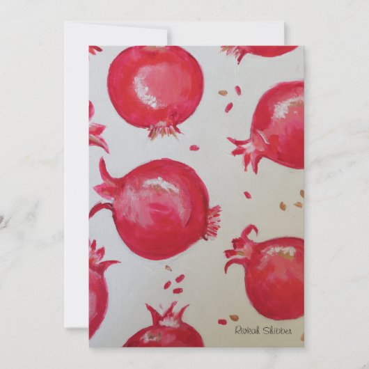 Granatäpple サンキューカード (正面)