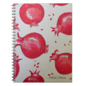 Granatäpple Anteckningsbok ノートブック (正面)