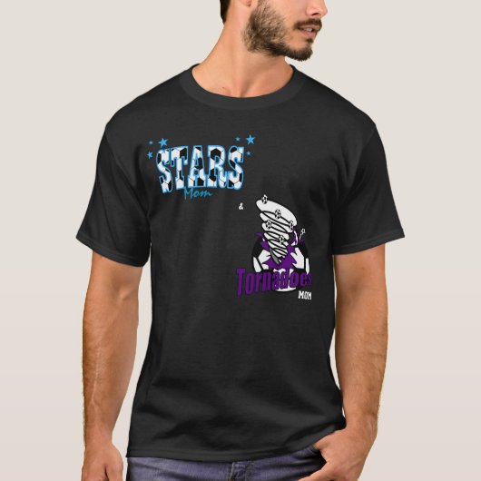 Granburyの星及びトルネードお母さんのティー Tシャツ (正面)