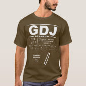 Granbury Regional Airport GDJ Tシャツ (正面)
