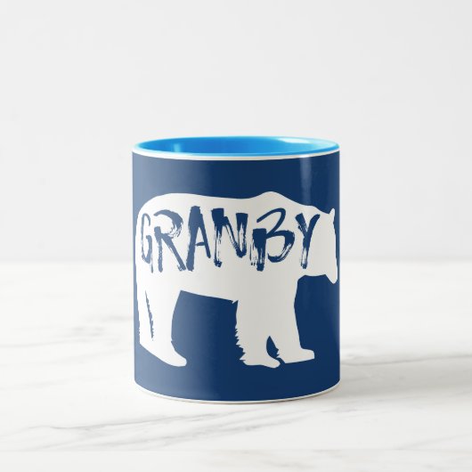 Granby Colorado Bear ツートーンマグカップ (中央)