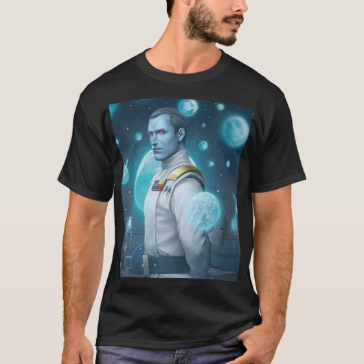 Grand Admiral Thrawn – Strategic Genius Tシャツ (正面)