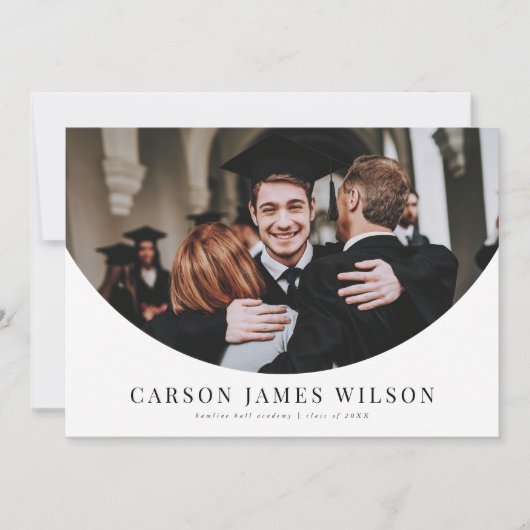 Grand Arch Photo Graduation発表 招待状 (正面)