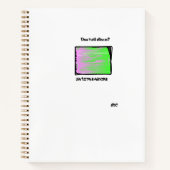 Grand cahier spirales - Motif diamand LBC ノートブック (正面)