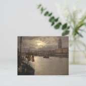 Grand Canal by Moonlight I，ヴェネツィア，イタリア ポストカード (スタンド正面)