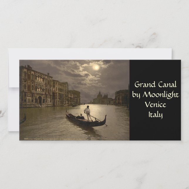 Grand Canal by Moonlight II，ヴェネツィア，イタリア (正面)