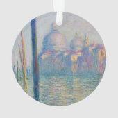 Grand Canal Monet Venice Italy Classic Painting オーナメント (裏面)