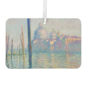 Grand Canal Monet Venice Italy Classic Painting カーエアーフレッシュナー (裏面)