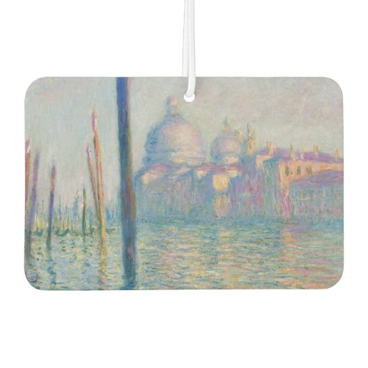 Grand Canal Monet Venice Italy Classic Painting カーエアーフレッシュナー (正面)