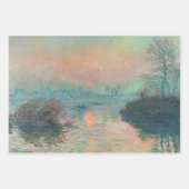 Grand Canal Monet Venice Italy Classic Painting ラッピングペーパーシート (正面2)