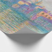 Grand Canal Monet Venice Italy Classic Painting ラッピングペーパー (角)