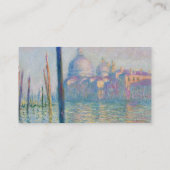Grand Canal Monet Venice Italy Classic Painting 名刺 (裏面)