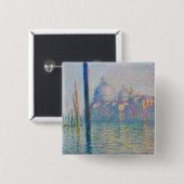 Grand Canal Monet Venice Italy Classic Painting 缶バッジ (正面&裏面)