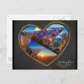 Grand Canyon, Arizona ♥はがき ポストカード (正面/裏面)