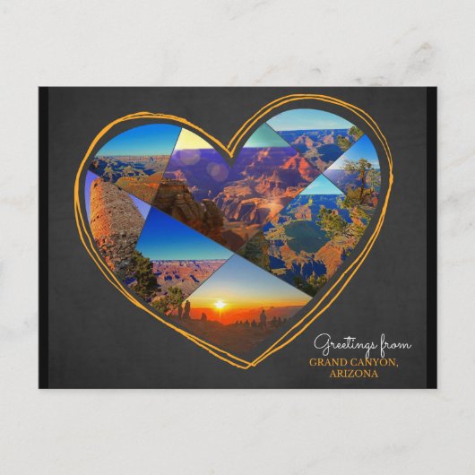 Grand Canyon, Arizona ♥はがき ポストカード (正面)