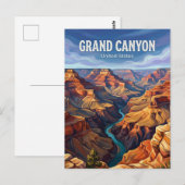 Grand Canyon Arizona ポストカード (正面/裏面)