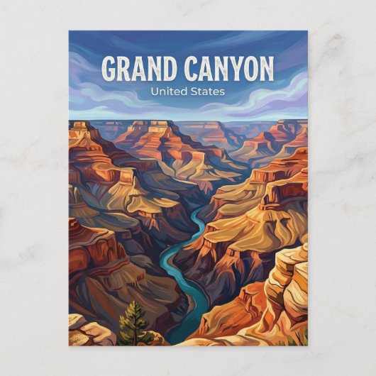 Grand Canyon Arizona ポストカード (正面)
