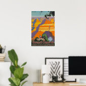 Grand Canyon Art Arizona Print National Parks Post ポスター (ホームオフィス)