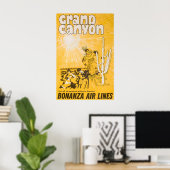 Grand Canyon Art National Park Poster Print ポスター (ホームオフィス)