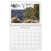 Grand Canyon Calendar  カレンダー (2月 2027)