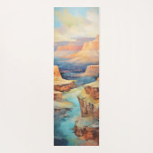 Grand Canyon Fantasy Watercolor ヨガマット (裏面)