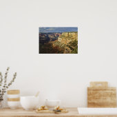 Grand Canyon from the south rim at sunset, 5 ポスター (キッチン)