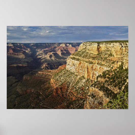 Grand Canyon from the south rim at sunset, 5 ポスター (正面)