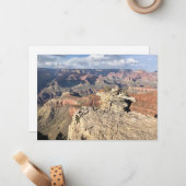 Grand Canyon from the Top ノートカード (正面/裏面インサイチュ)