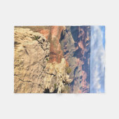 Grand Canyon From The Top フリースブランケット (正面(横))