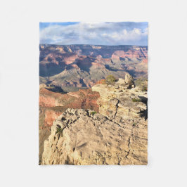 Grand Canyon From The Top フリースブランケット