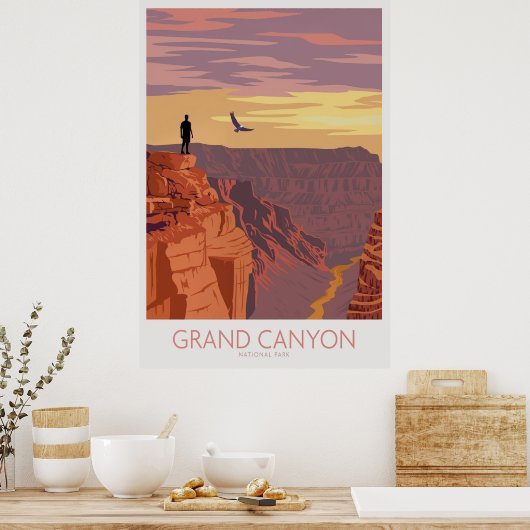 Grand Canyon II ポスター (キッチン)