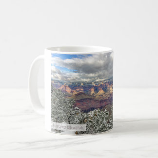 Grand Canyon in Winter コーヒーマグカップ