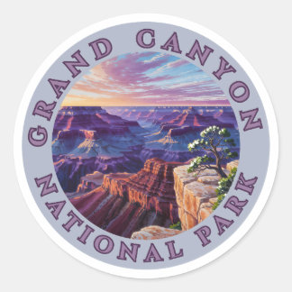Grand Canyon Lover National Park Love The Outdoors ラウンドシール