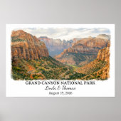 Grand Canyon National Park Arizona Poster ポスター (正面)